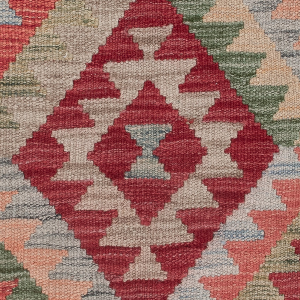 Alfombra Kelim - Splash - 122 x 80 cm - multicolor