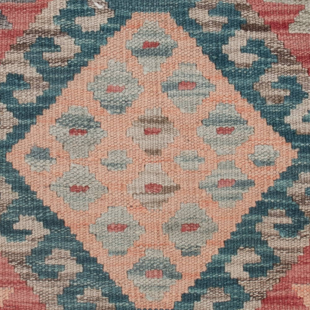 Alfombra Kelim - Splash - 130 x 79 cm - multicolor