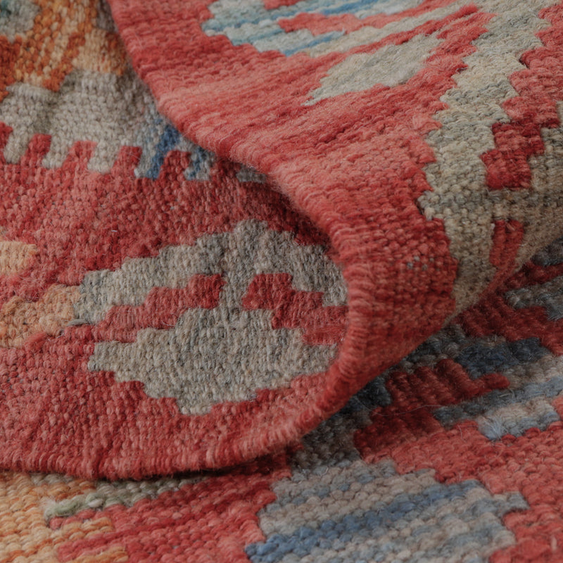 Alfombra Kelim - Splash - 122 x 75 cm - multicolor