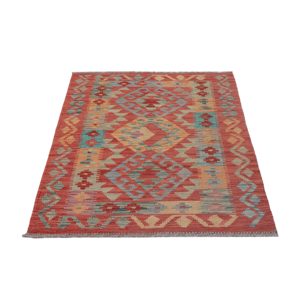 Alfombra Kelim - Splash - 122 x 75 cm - multicolor