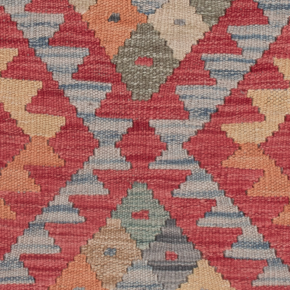 Alfombra Kelim - Splash - 128 x 81 cm - multicolor