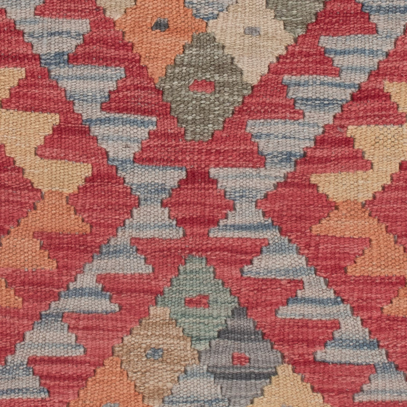 Alfombra Kelim - Splash - 128 x 81 cm - multicolor