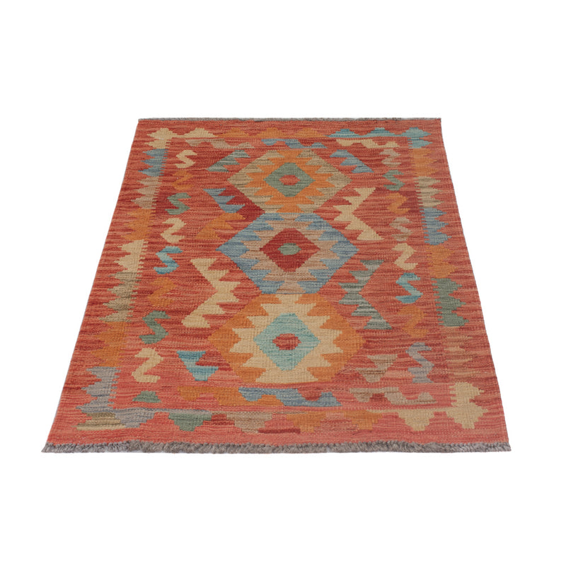 Alfombra Kelim - Splash - 125 x 74 cm - multicolor