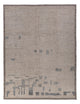 Alfombra bereber 343x256cm - Alfombra de lana
