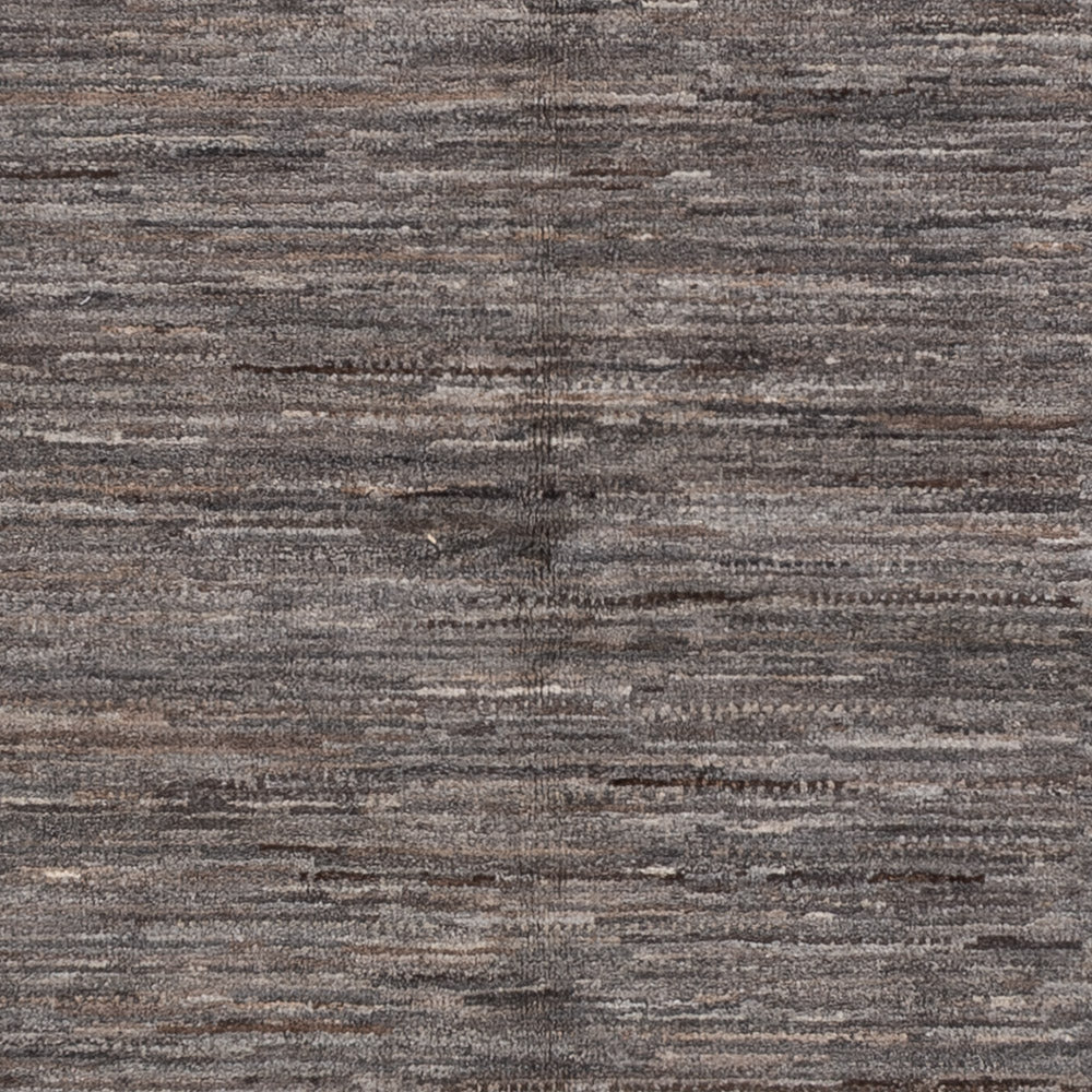 Alfombra bereber - 238 x 185 cm - gris oscuro