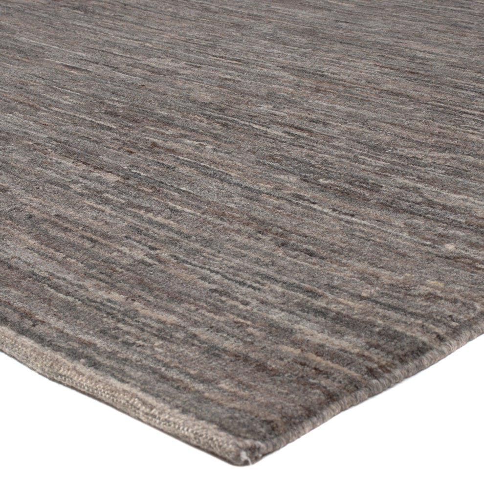 Alfombra bereber - 238 x 185 cm - gris oscuro