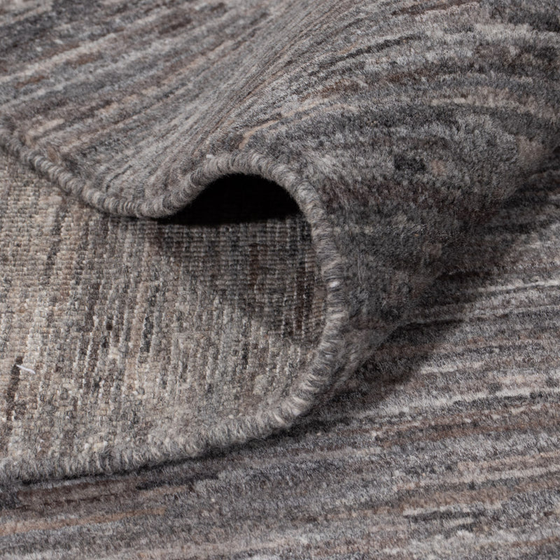 Alfombra bereber - 238 x 185 cm - gris oscuro