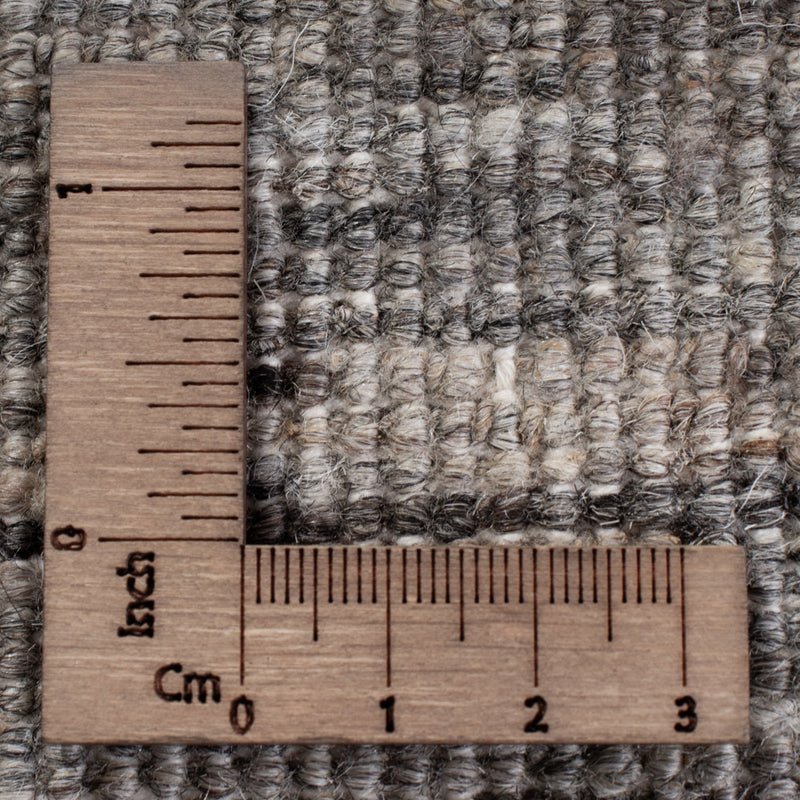 Alfombra bereber - 238 x 185 cm - gris oscuro