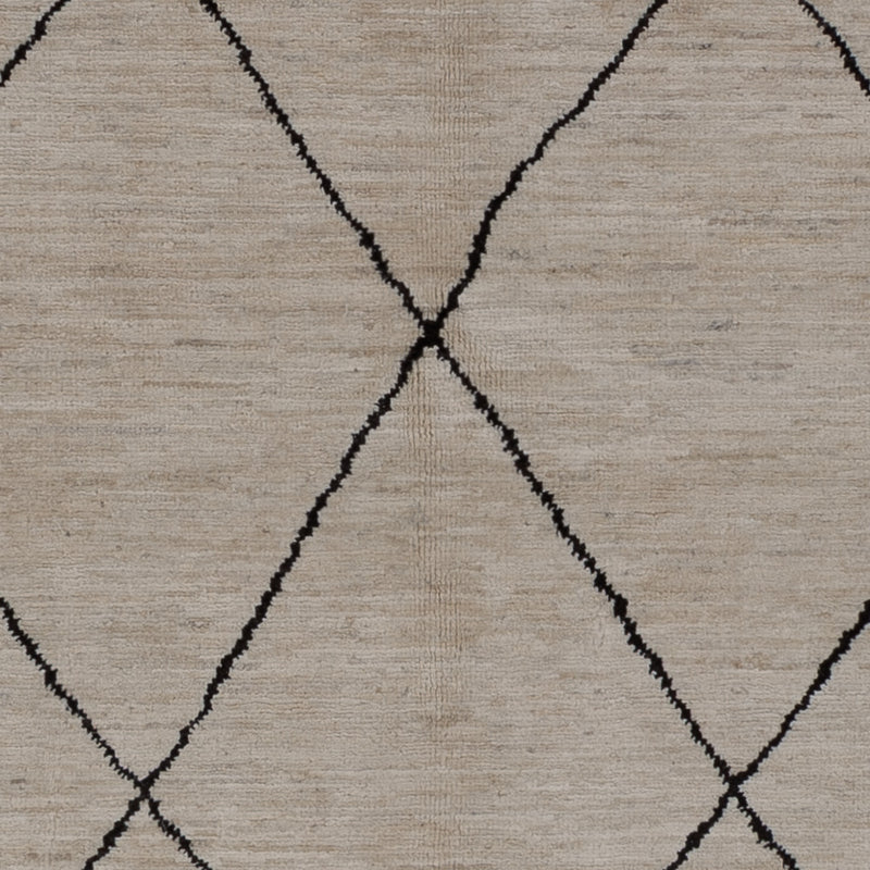 Alfombra bereber - 235 x 175 cm - gris