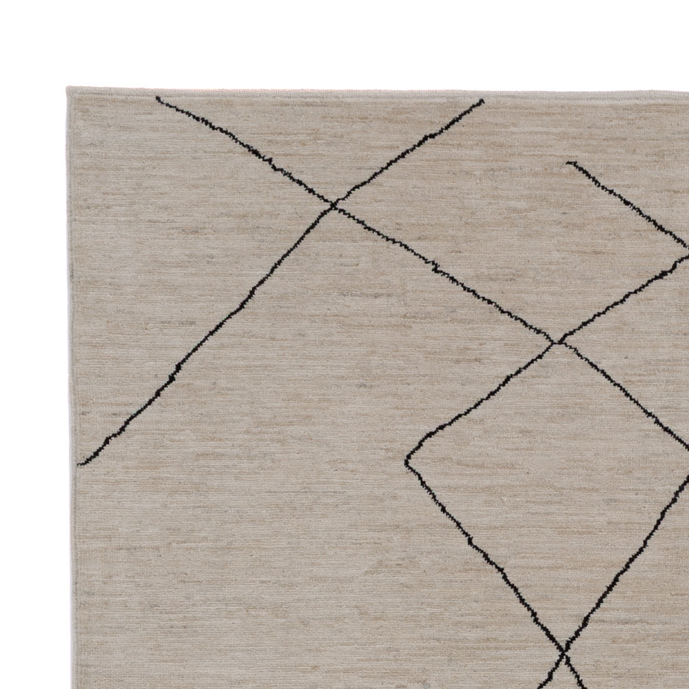 Alfombra bereber - 235 x 175 cm - gris