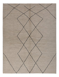 Alfombra bereber - 235 x 175 cm - gris