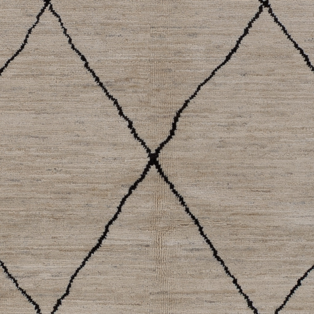 Alfombra bereber - 235 x 175 cm - gris