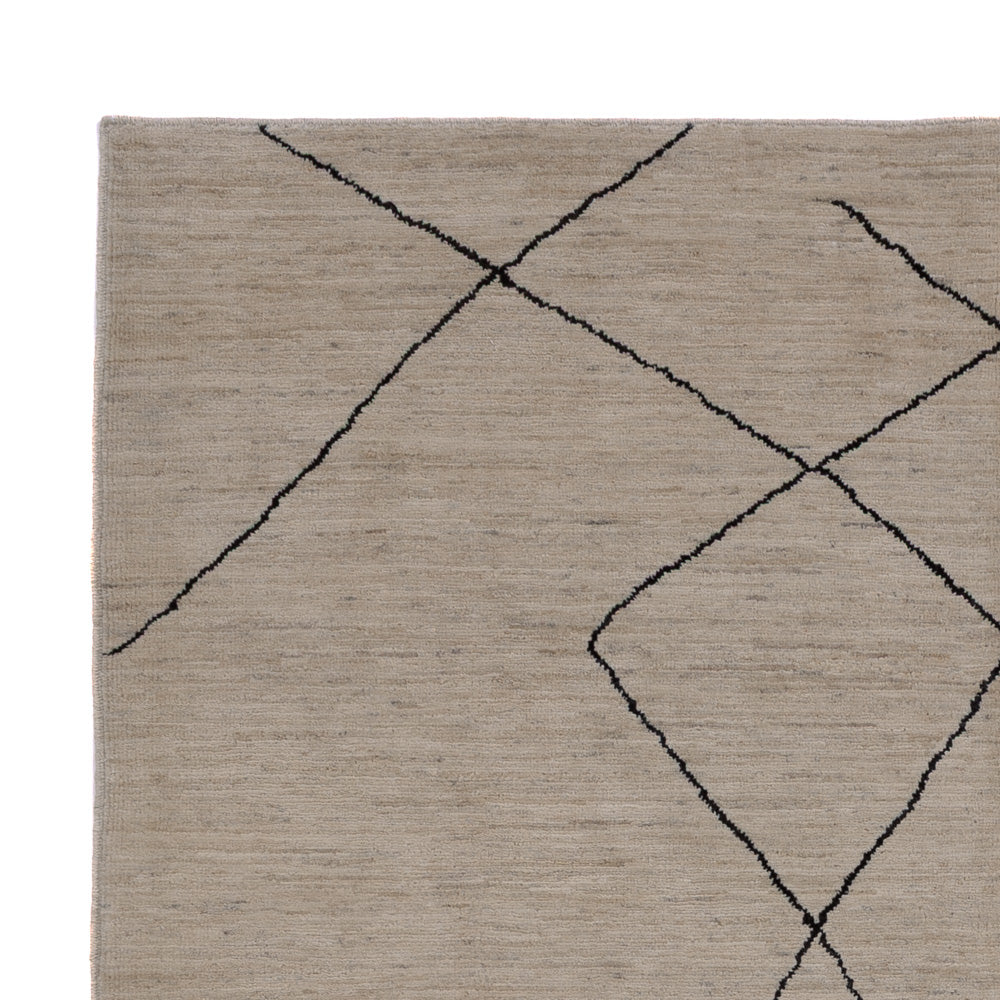 Alfombra bereber 235x175cm - Alfombra de lana