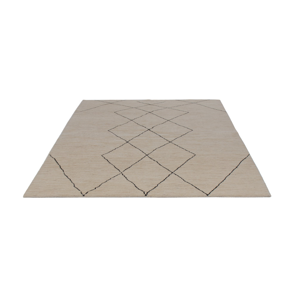 Alfombra bereber - 235 x 175 cm - gris