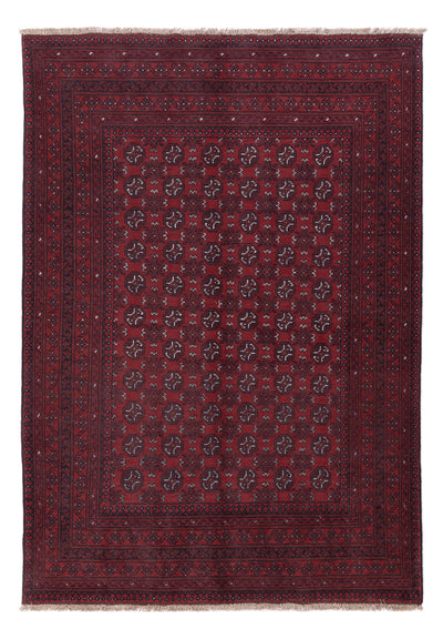 Akhche Alfombra 166x238cm - Alfombra oriental - rojo oscuro