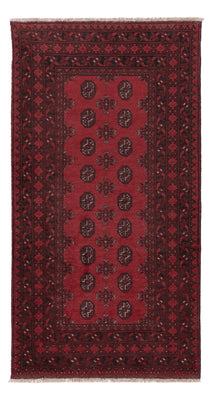 Läufer Afghan - Filpa - 197 x 101 cm - dunkelrot