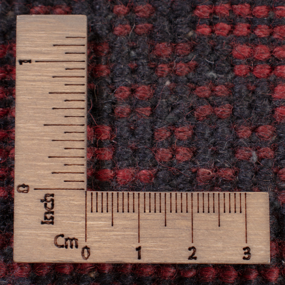 Afghan Teppich - Filpa - 242 x 162 cm - dunkelrot