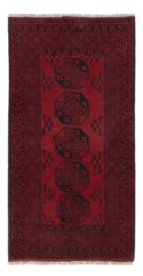 Läufer Afghan - Filpa - 187 x 95 cm - dunkelrot