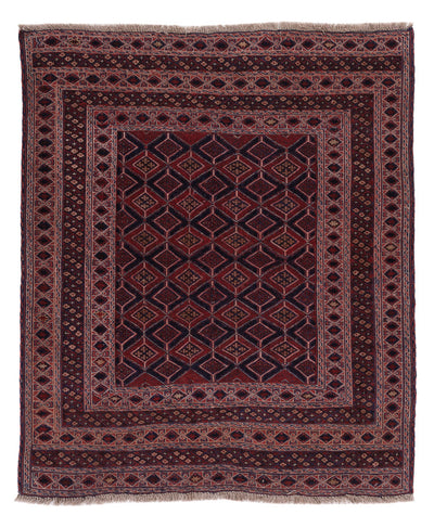 Kilim afgano Alfombra 161x187cm