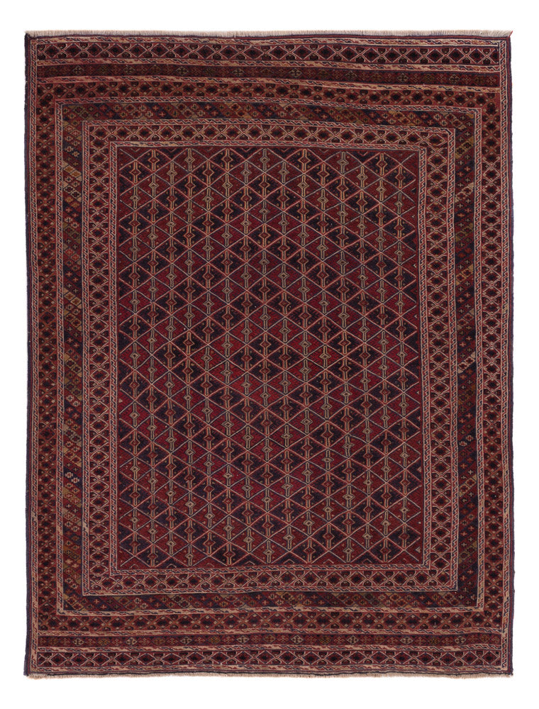 Läufer Kelim - Oriental - 208 x 190 cm - dunkelbeige