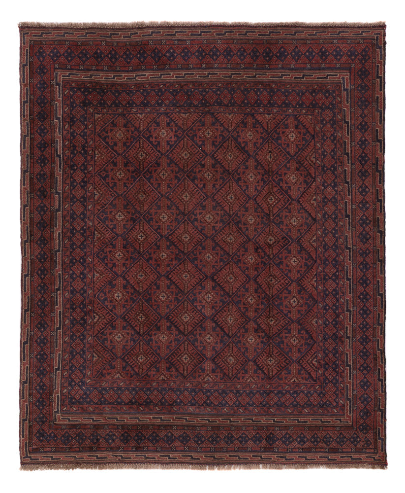 Kelim Teppich - Oriental - 179 x 151 cm - dunkelbeige