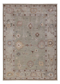 Ziegler Teppich - Usak - 246 x 174 cm - grau