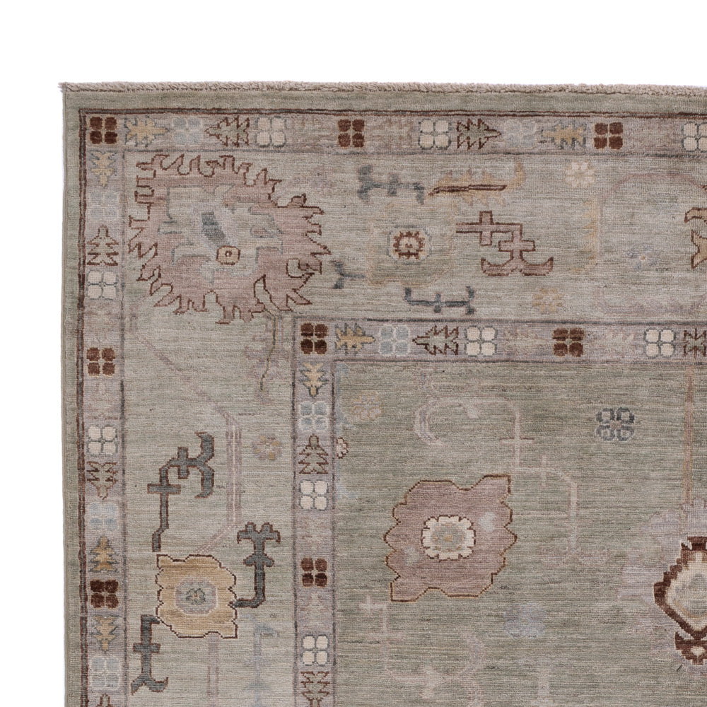 Ziegler Teppich - Usak - 246 x 174 cm - grau