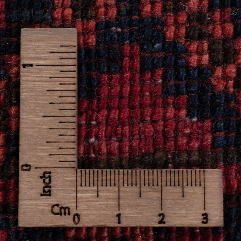 Alfombra afgana - 202 x 155 cm - rojo