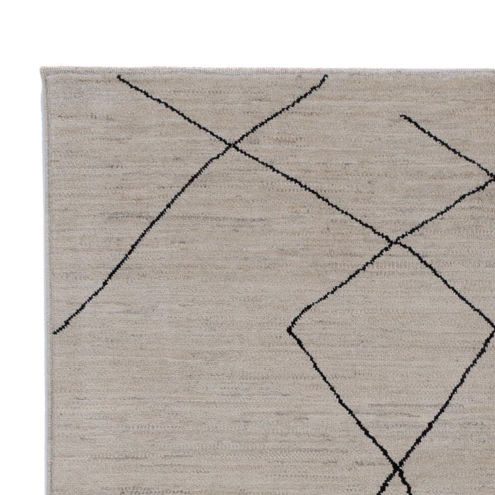 Alfombra bereber 204x150cm - Alfombra de lana