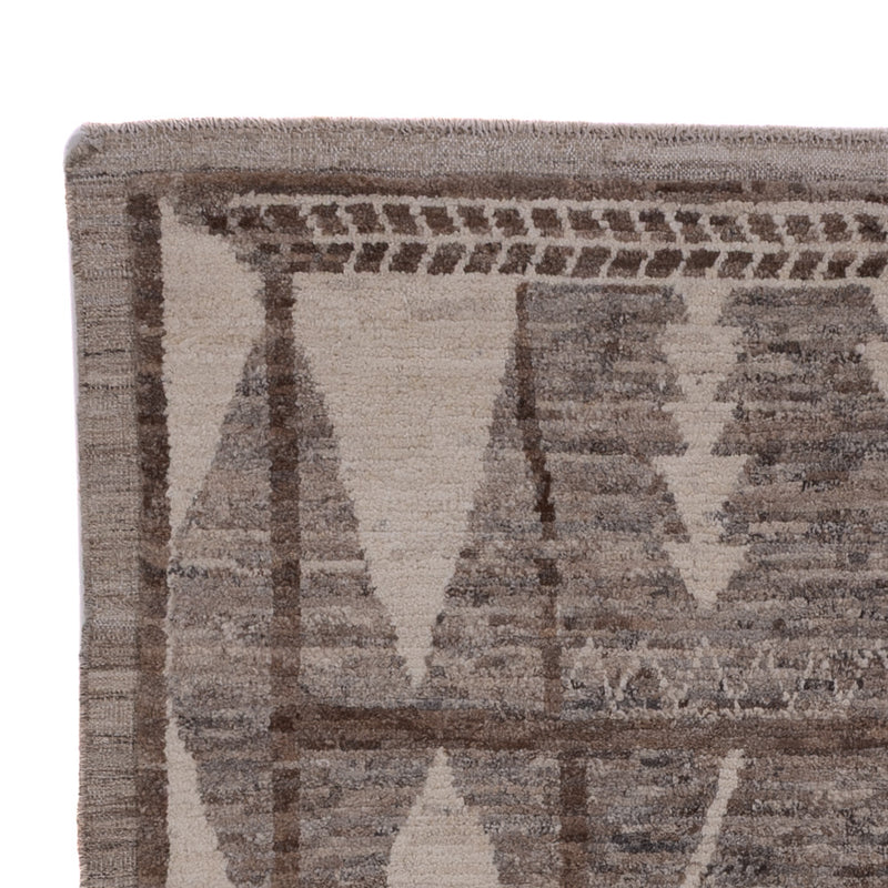 Alfombra bereber - 190 x 144 cm - marrón oscuro