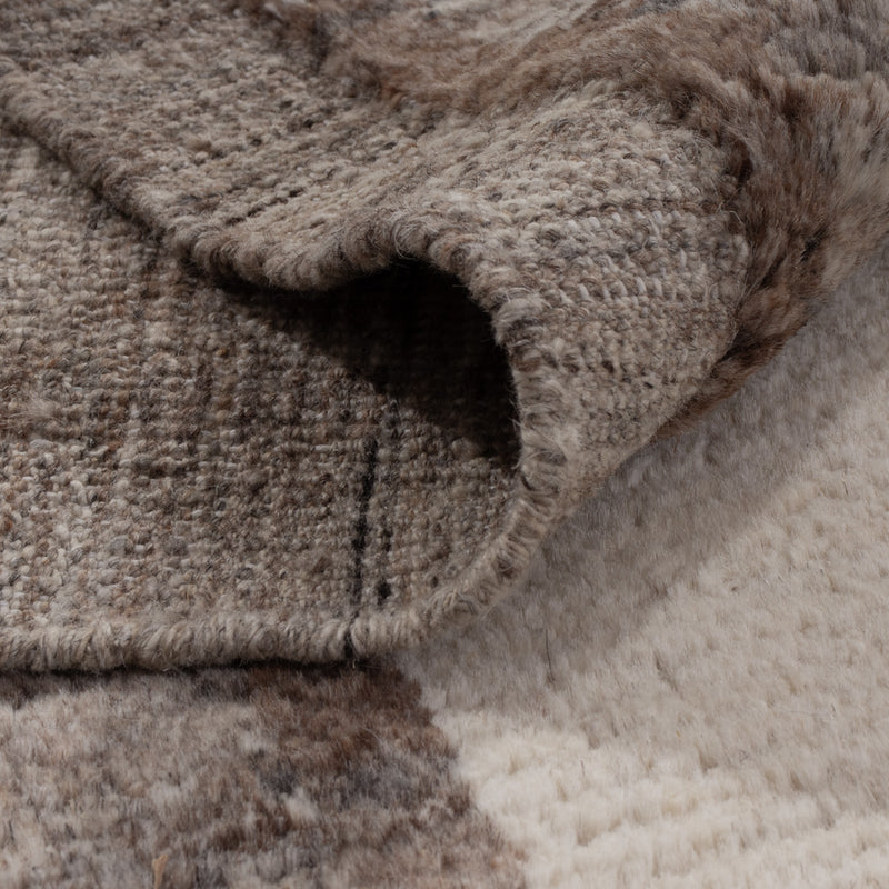 Alfombra bereber - 190 x 144 cm - marrón oscuro