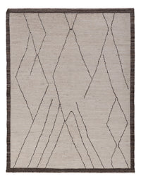 Alfombra bereber - 200 x 161 cm - gris