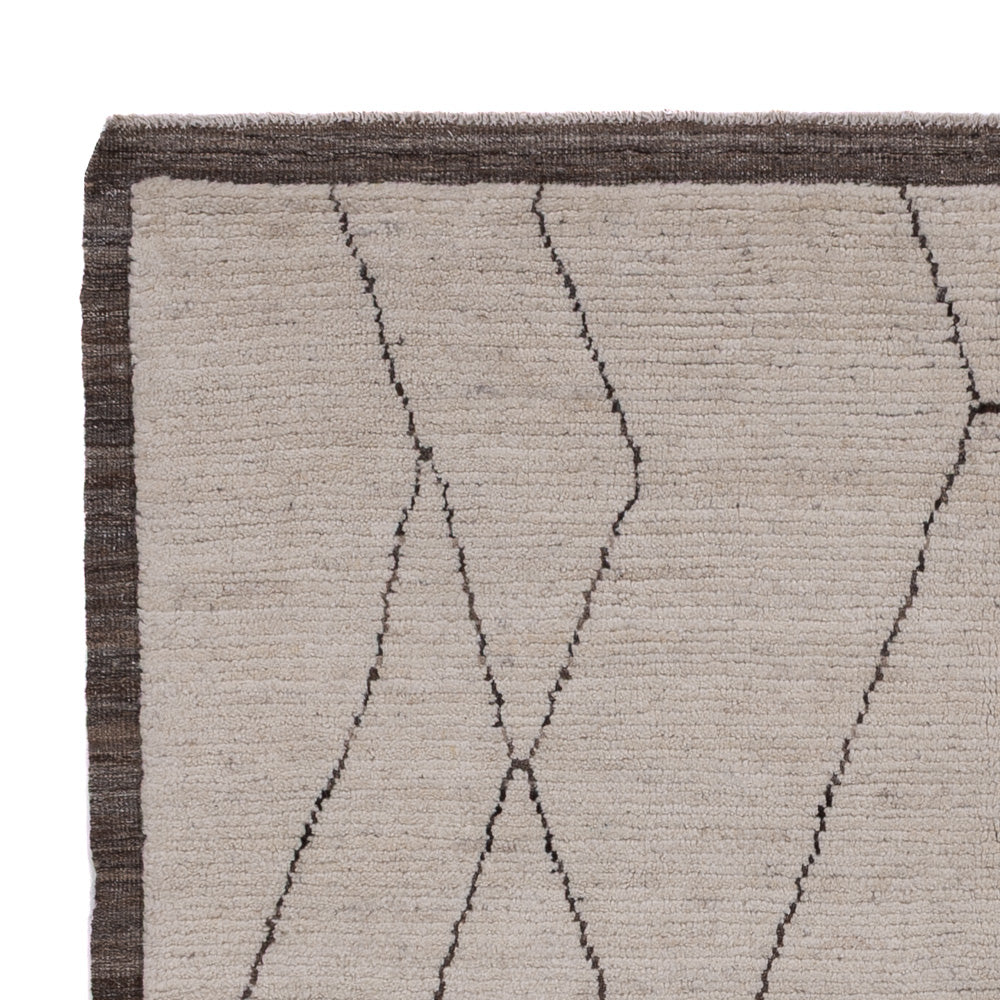 Alfombra bereber 200x161cm - Alfombra de lana