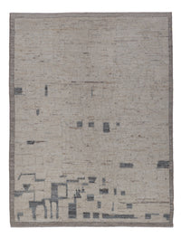 Alfombra bereber - 192 x 150 cm - gris