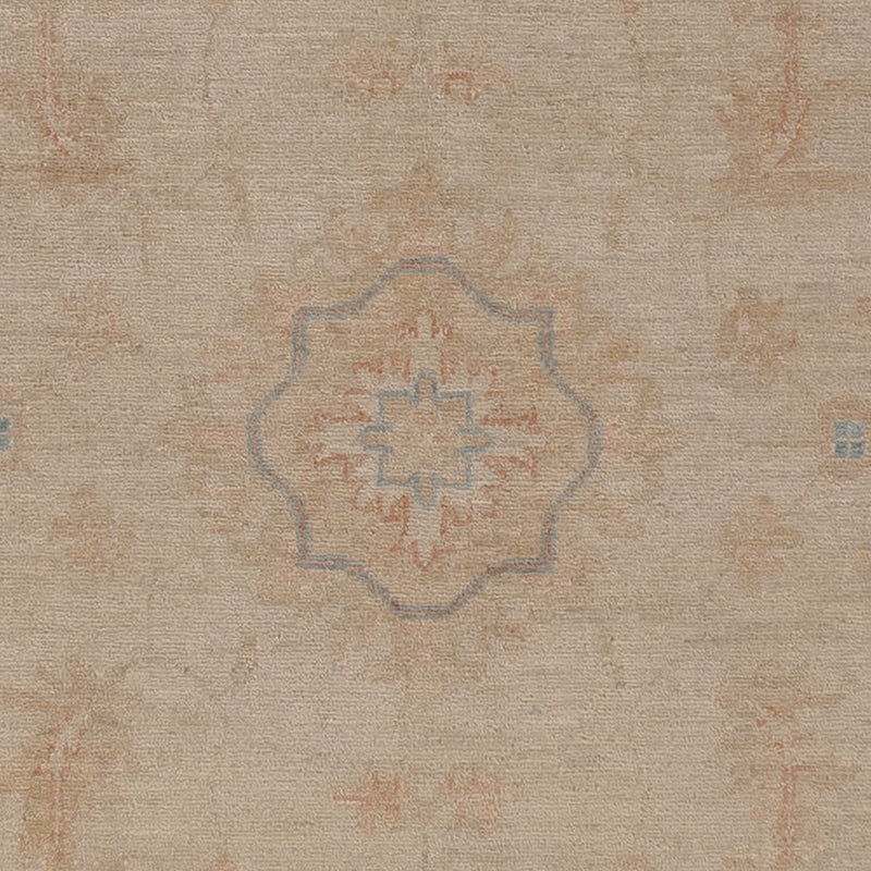 Ziegler Teppich rund  - 206 x 199 cm - hellbeige