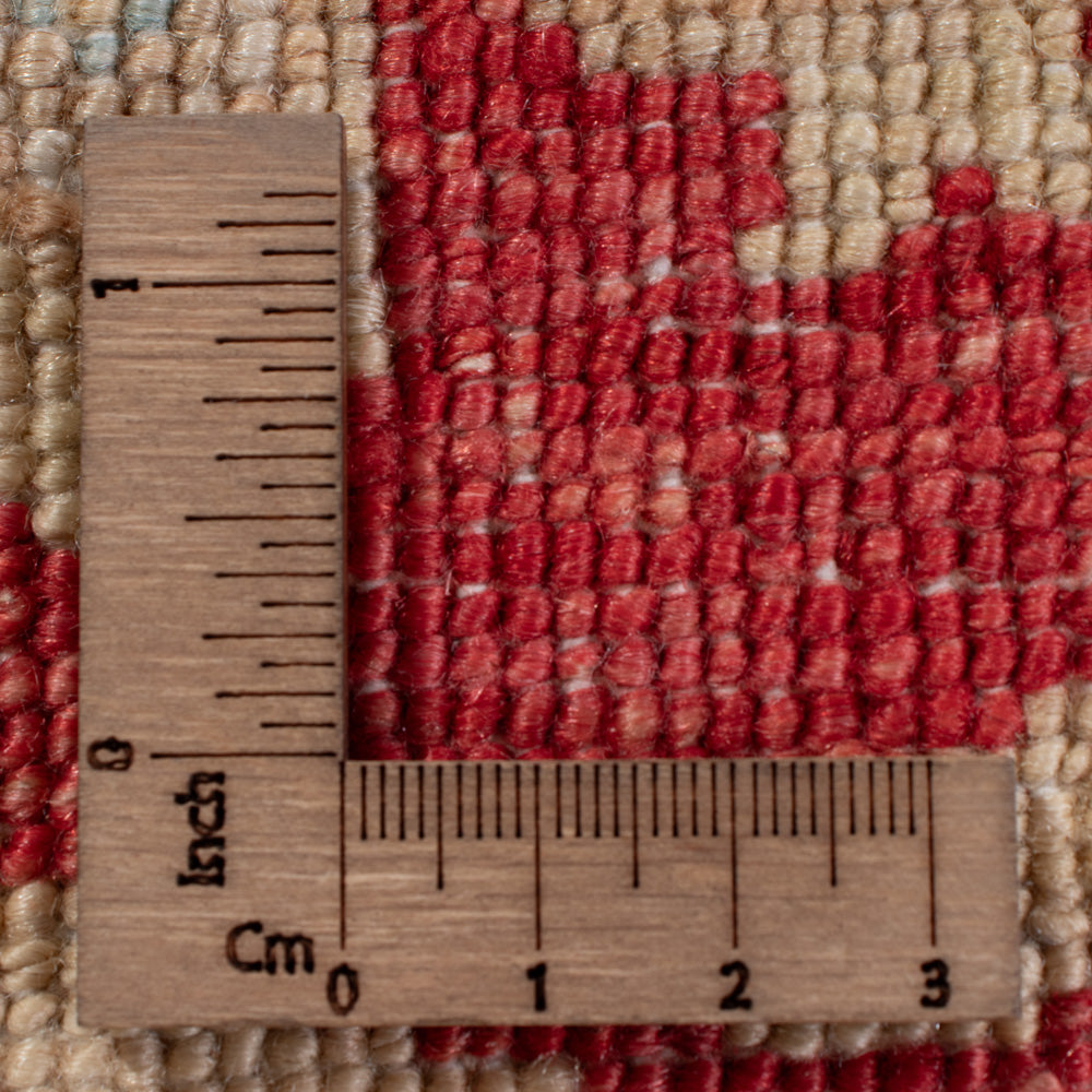 Ziegler Teppich rund  - 206 x 199 cm - hellbeige