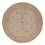 Ziegler Teppich rund  - 200 x 198 cm - hellbeige