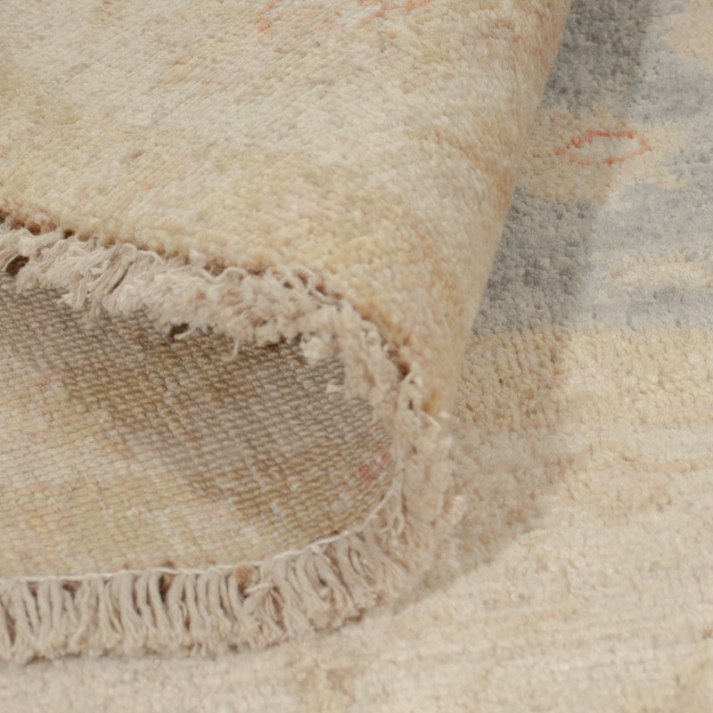 Ziegler Teppich rund  - 150 x 150 cm - blau