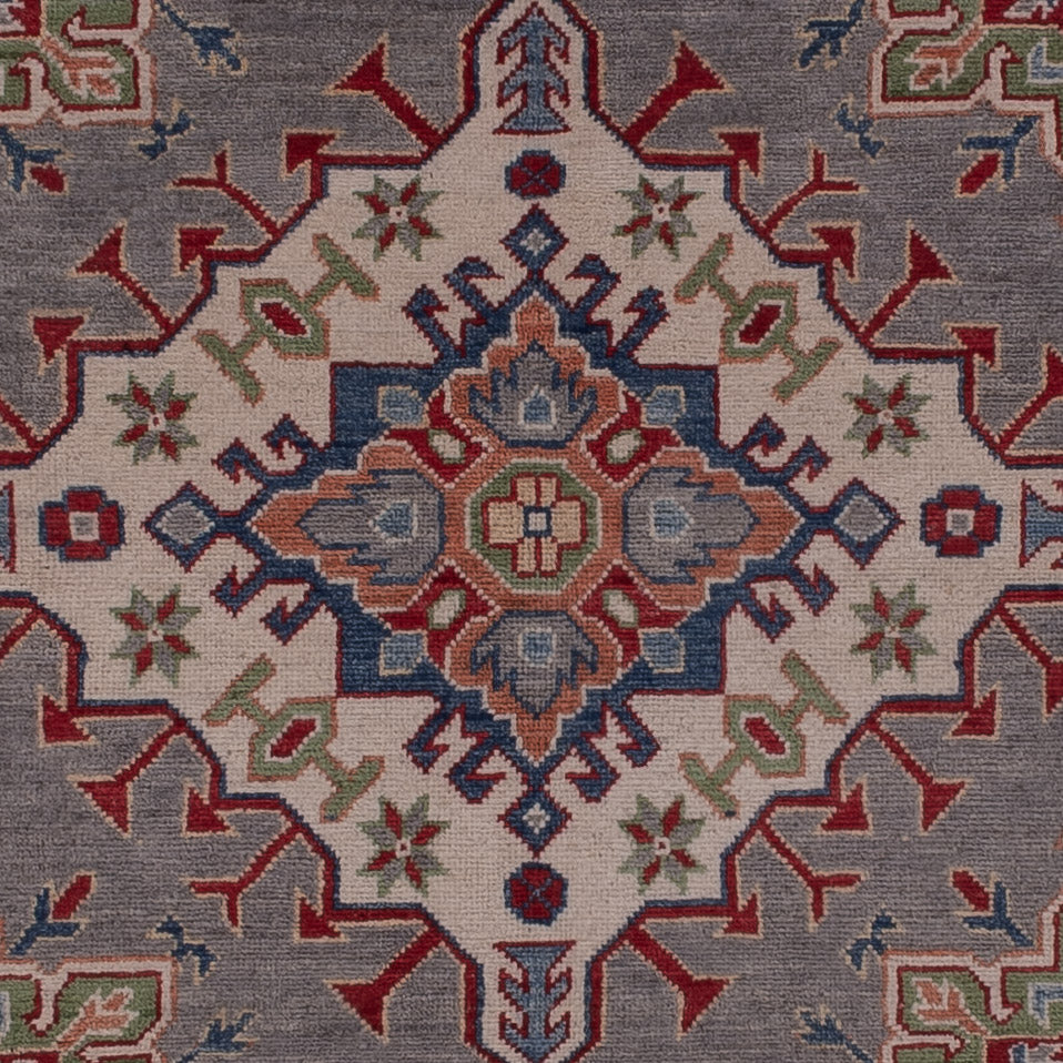 Ziegler Teppich - Kazak - 301 x 204 cm - dunkelblau