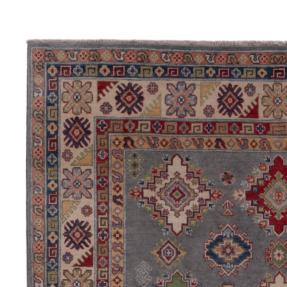 Ziegler Teppich - Kazak - 298 x 198 cm - dunkelblau