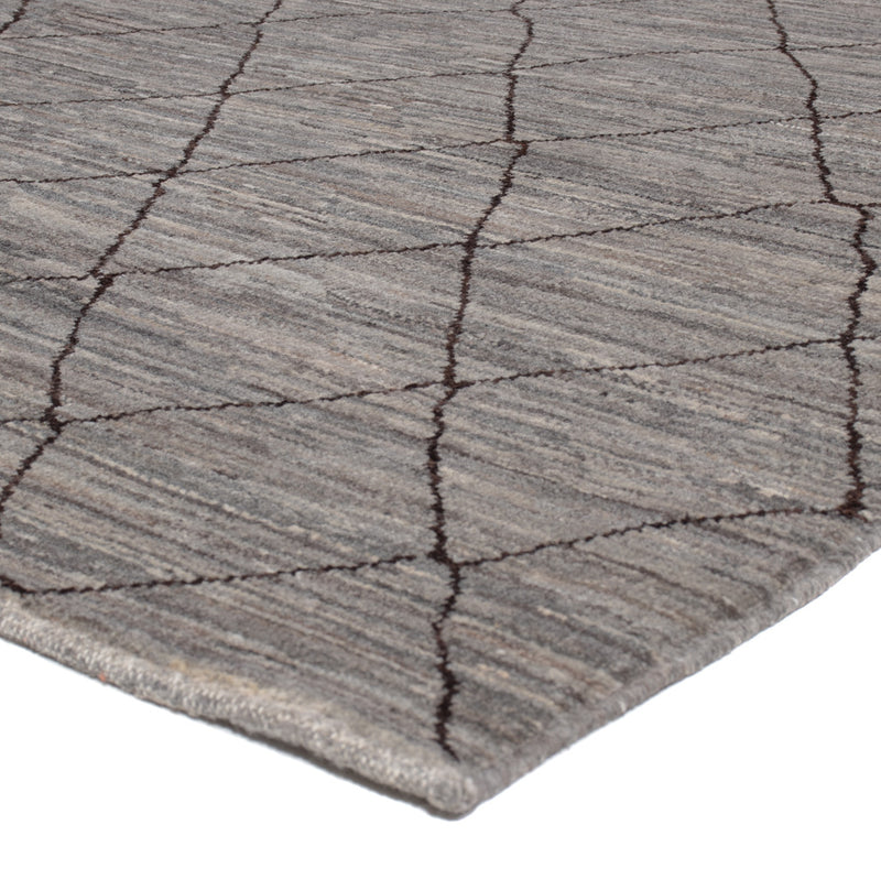 Berber Teppich - 300 x 205 cm - dunkelgrau