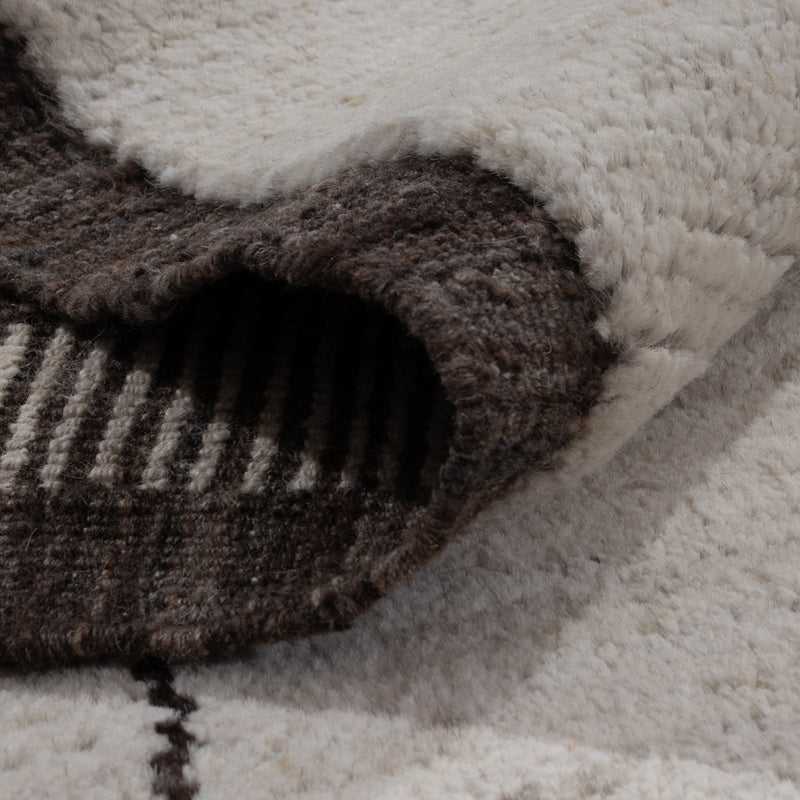 Alfombra bereber - 293 x 202 cm - gris claro