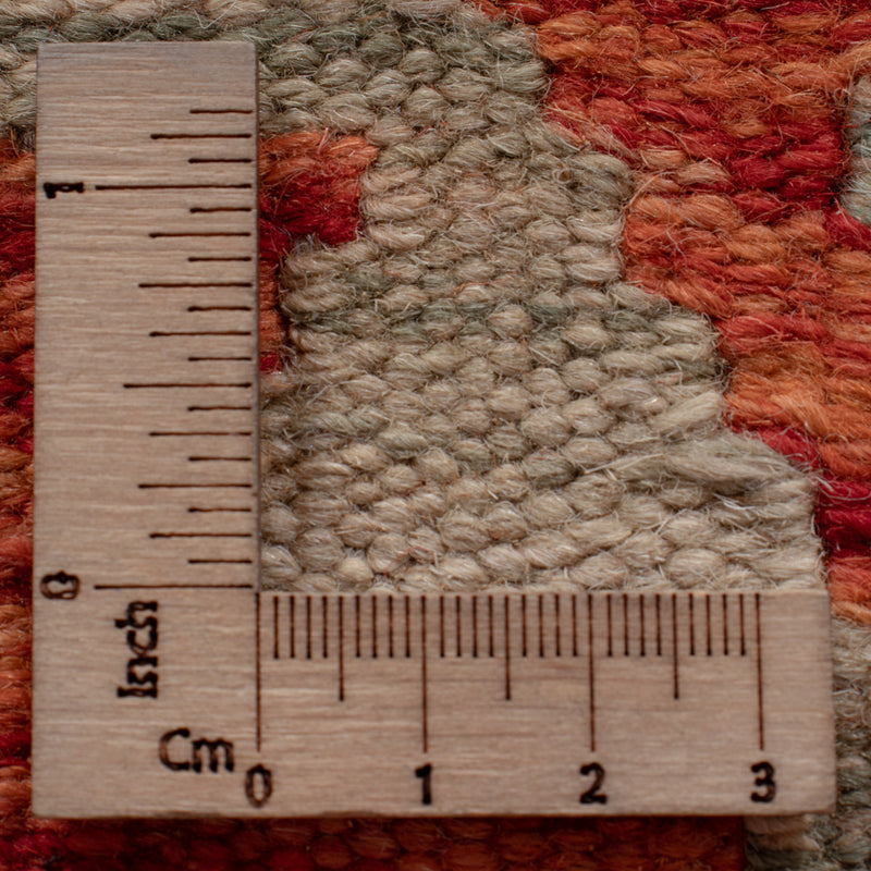 Läufer Kelim - Splash - 404 x 80 cm - mehrfarbig