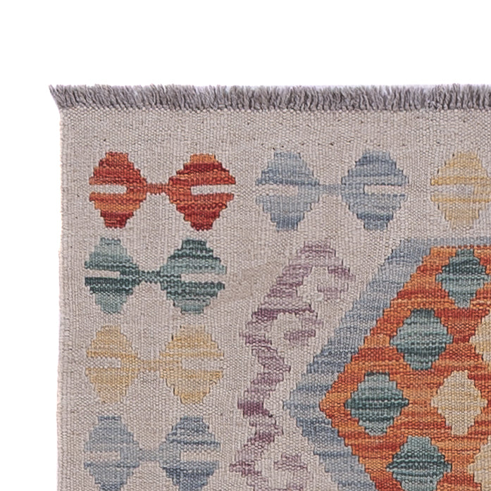Kilim Maimana Alfombra 80x240cm - Alfombra de lana