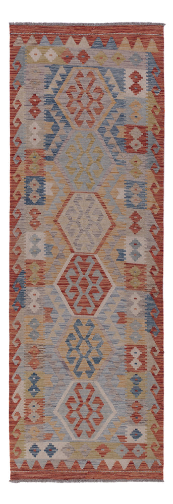 Kilim Maimana Alfombra 88x256cm - Alfombra de lana