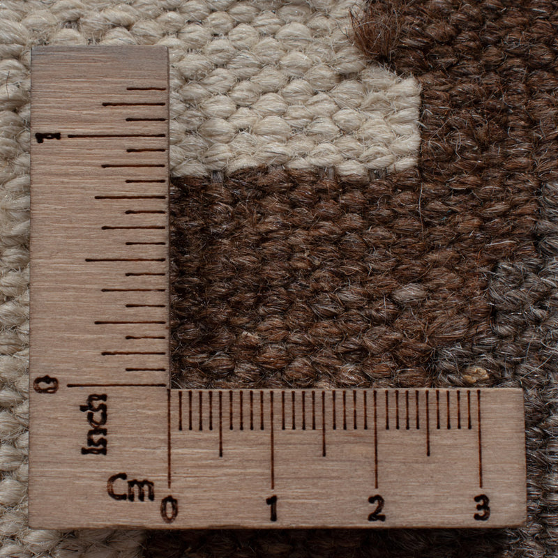 Läufer Kelim - Splash - 298 x 82 cm - dunkelgrün