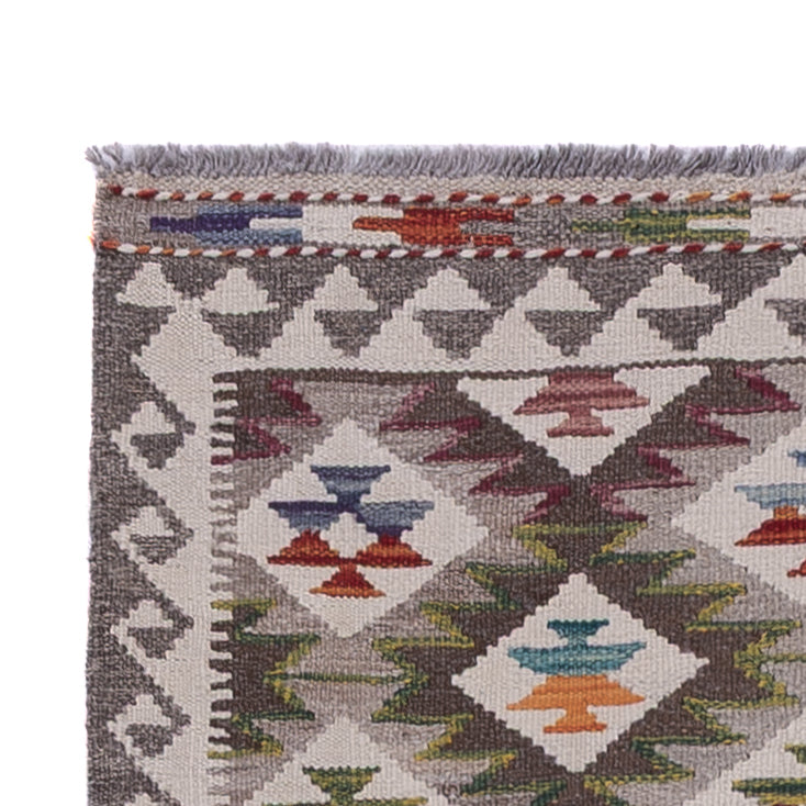 Kilim Maimana Alfombra 84x249cm - Alfombra de lana