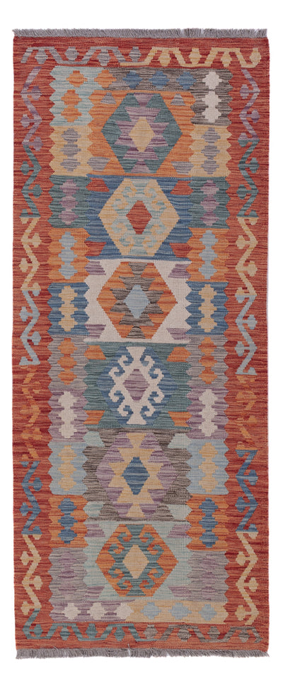 Kilim Maimana Alfombra 80x200cm - Alfombra de lana