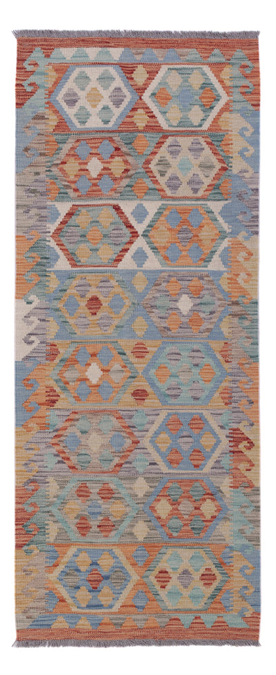 Kilim Maimana Alfombra 79x199cm - Alfombra de lana