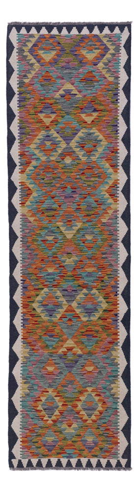 Kilim Maimana Alfombra 75x297cm - Alfombra de lana